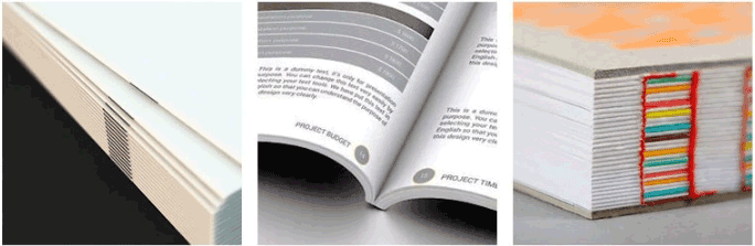 常見(jiàn)精品書(shū)冊(cè)的六種裝訂方式  第1張