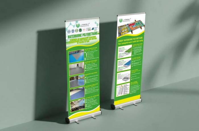 上海易拉寶設(shè)計制作一體化｜品牌 VI 適配 免費改稿至滿意