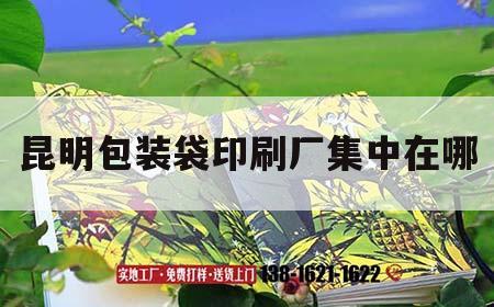 昆明包裝袋印刷廠集中在哪｜昆明產(chǎn)品包裝印刷哪家好
